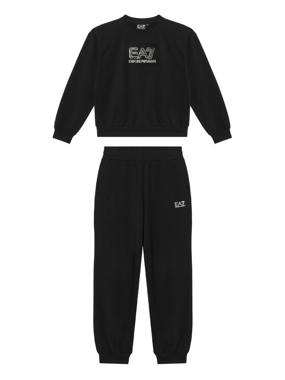 EA7 Emporio Armani EA7 Emporio Armani Анцуг 7G000282 AF13135 UC001 Черен Regular Fit