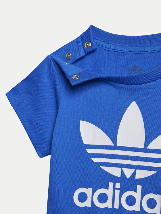 adidas adidas Póló és rövidnadrág JC6581 Kék Regular Fit