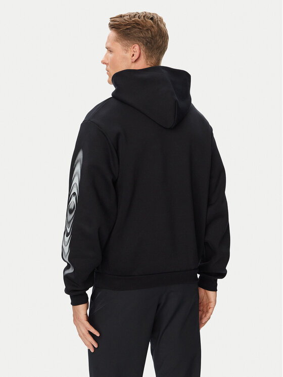 Under Armour Under Armour Mikina Ua Icon Fleece Graphic 6016616 Černá Loose Fit