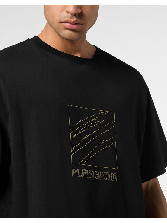 Plein Sport Plein Sport T-Shirt 28489 Czarny Regular Fit