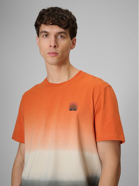 4F 4F T-shirt 4FRSS26TTSHM3815-70A Arancione Relaxed Fit