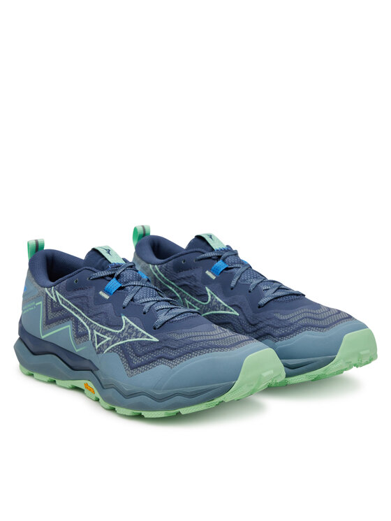 Mizuno Mizuno Взуття для бігу Wave Daichi 9 J1GJ2571 Сірий