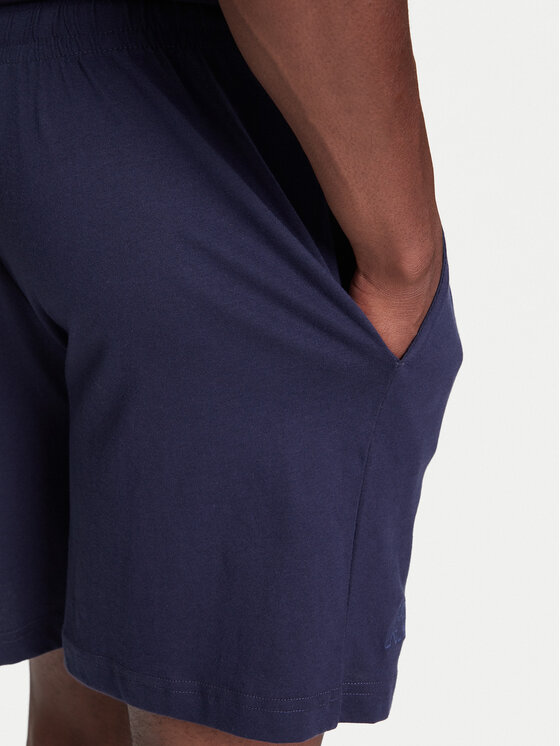 Kappa Kappa Stoffshorts Logo Korpo Cabas 303HZE0 Dunkelblau Regular Fit