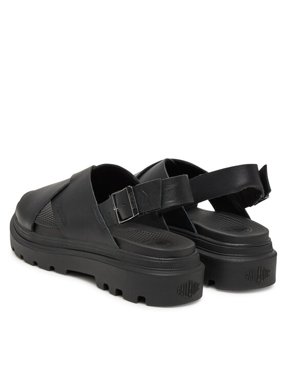 Palladium Palladium Sandały Pallacruise Crossed 94461-008-M Czarny