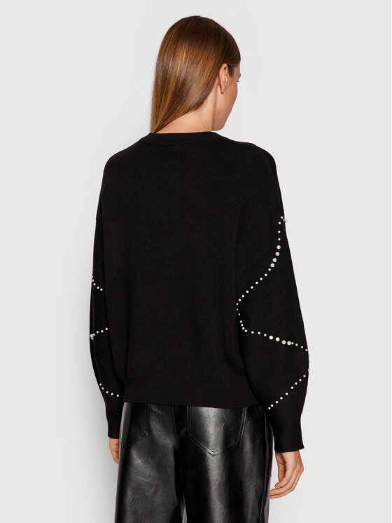 Guess Guess Maglione Ginny W1BR25 Z26I0 Nero Regular Fit