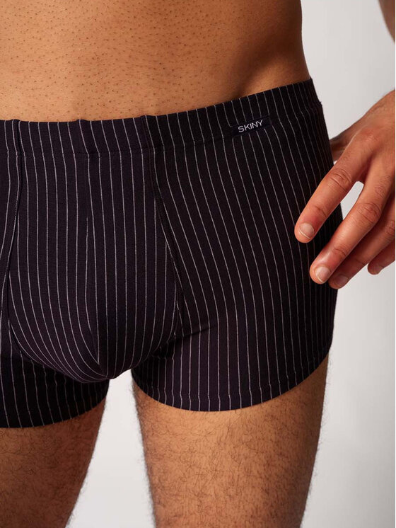 Skiny Skiny Souprava boxerek 86893 Černá