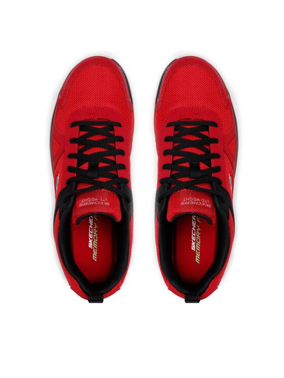 Skechers Skechers Sneakersy Scloric 52631/RDBK Czerwony