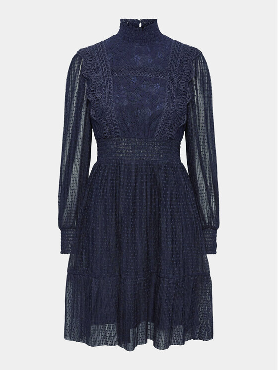 YAS YAS Sukienka koktajlowa Sophia 26032212 Granatowy Regular Fit
