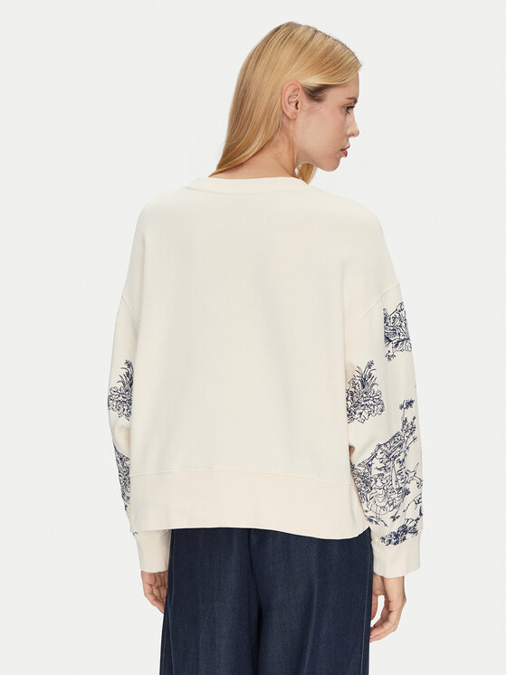 Munthe Munthe Džemperis Friede 251111825163 Smėlio Relaxed Fit