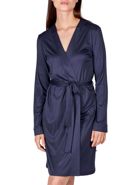 Huber Huber Accappatoio 018929 Blu scuro