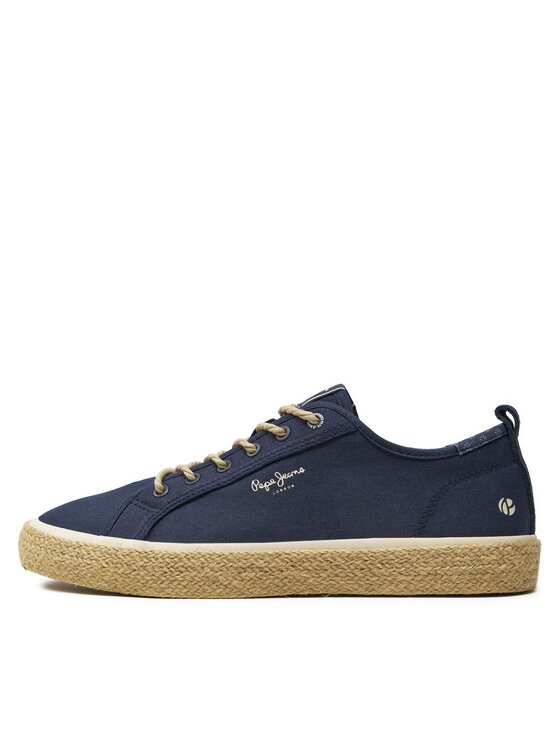 Pepe Jeans Pepe Jeans Espadrilky Port Basic PMS10324 Tmavomodrá