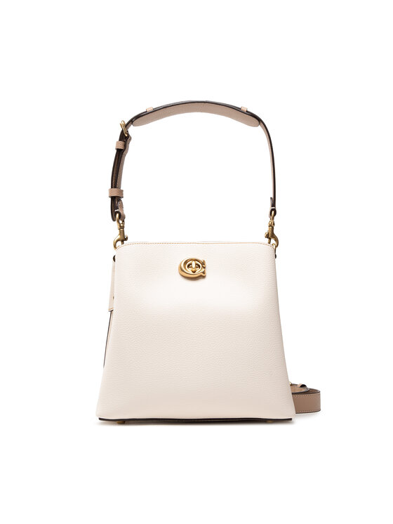 Coach Coach Τσάντα Cb Ltr Wllow Bckt C3766 Εκρού