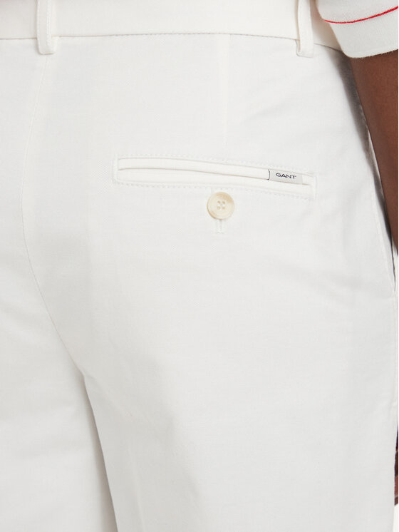 Gant Gant Шорти от плат 4020130 Кремав Regular Fit