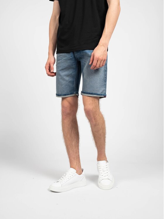 Antony Morato Antony Morato Šortky MMDS00061 FA700102 | Baart Modrá Slim Fit