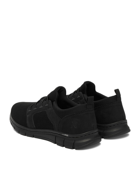 Rieker Rieker Sneakersy B7796-01 Czarny