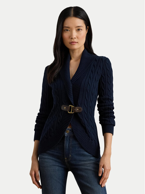 LAUREN RALPH LAUREN LAUREN RALPH LAUREN Kardigan 200P03473001 Tamnoplava Regular Fit
