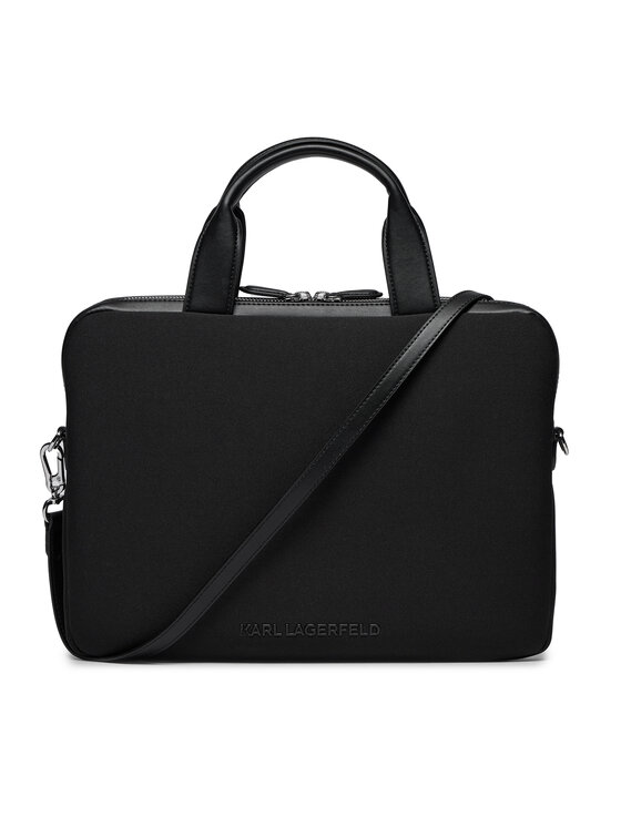 KARL LAGERFELD KARL LAGERFELD Sülearvutikott 235W3262 Must