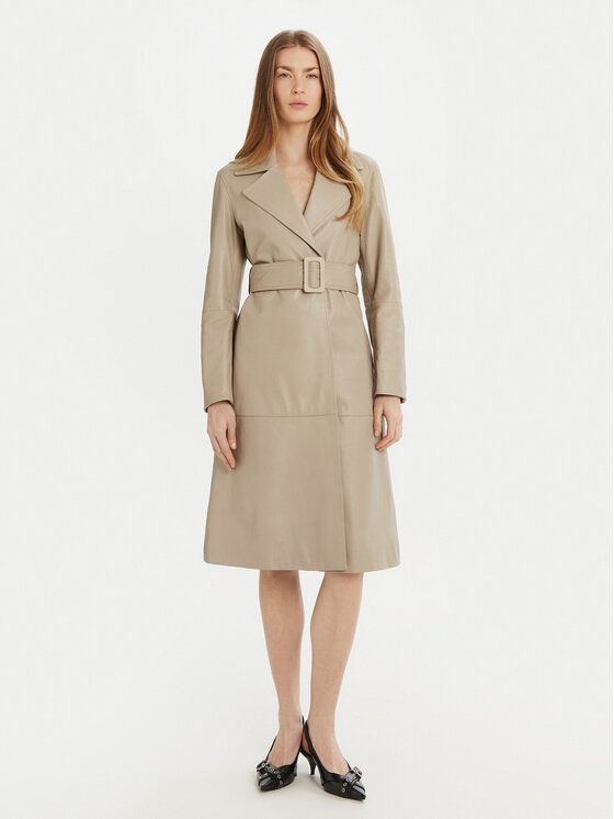 Marella Marella Trencz Baltico 2513441031 Beżowy Regular Fit