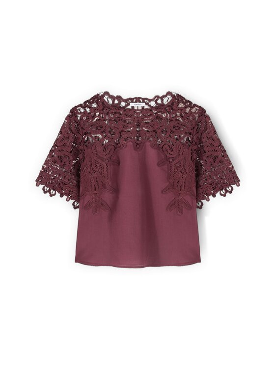 Motivi Motivi Blusa 2085Q001994N029 Viola Boxy Fit