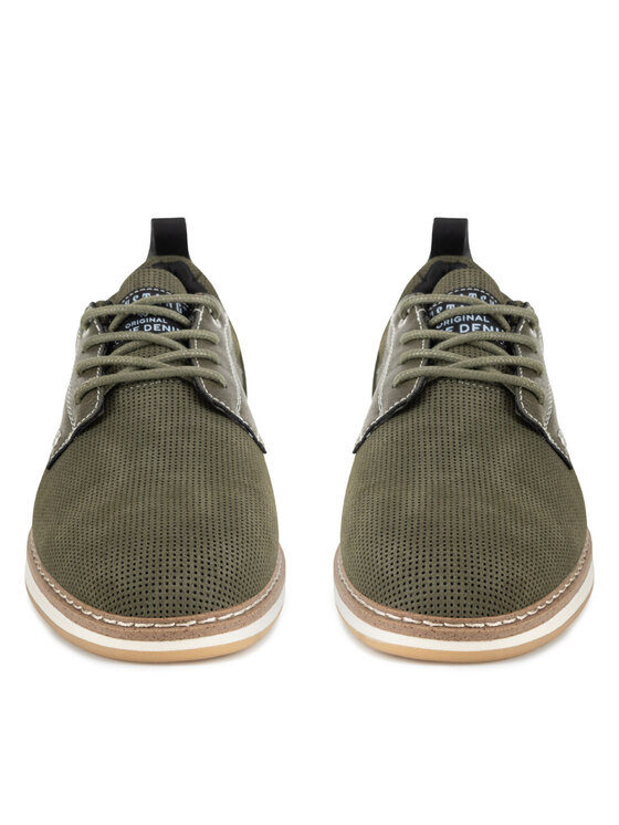 Mustang Mustang Halbschuhe 4197-303 Khakifarben