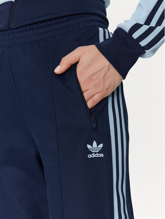 adidas adidas Pantaloni da tuta Beckenbauer JC5793 Blu scuro Regular Fit