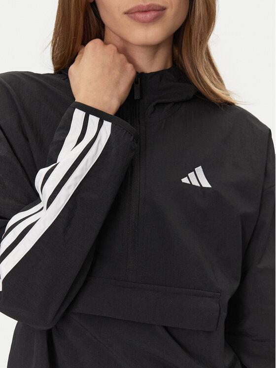 adidas adidas Széldzseki Essentials 3-Stripes JE1312 Fekete Regular Fit