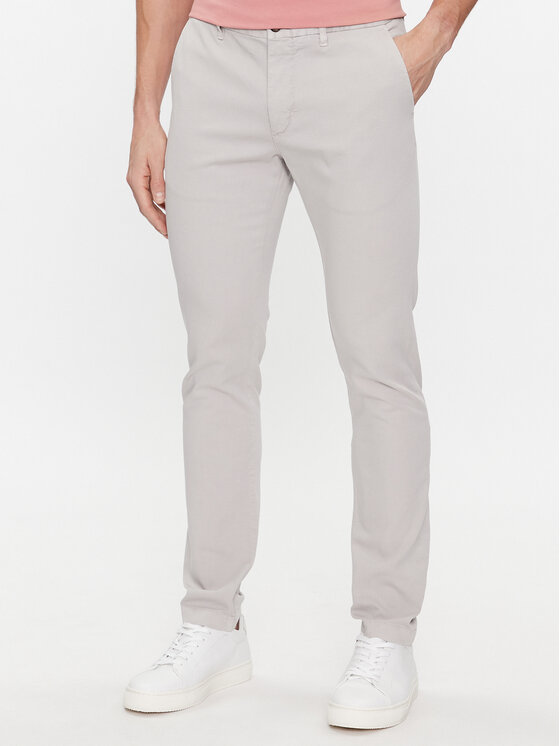 Tommy Hilfiger Pantaloni chino Bleecker MW0MW33910 Gri Slim Fit