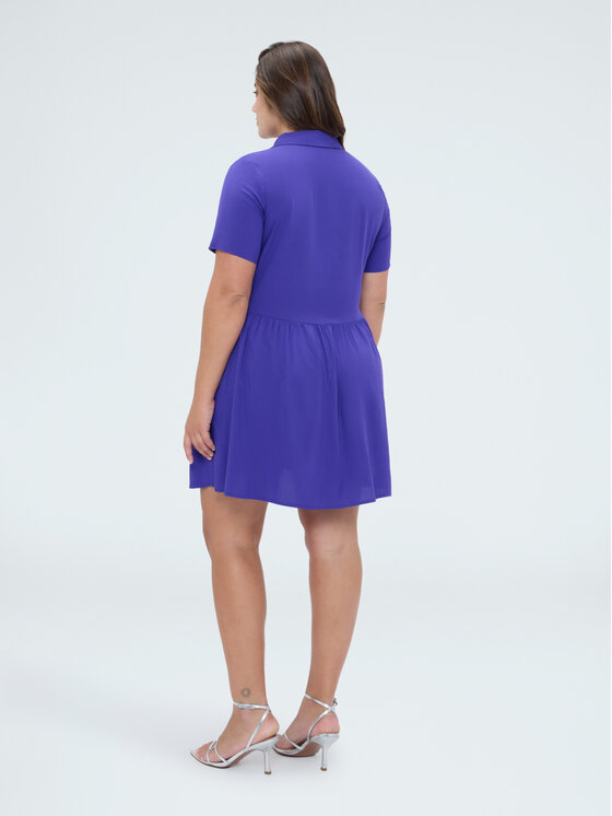 Fiorella Rubino Fiorella Rubino Vestito da giorno 7085T101770N029 Viola A-Line Fit