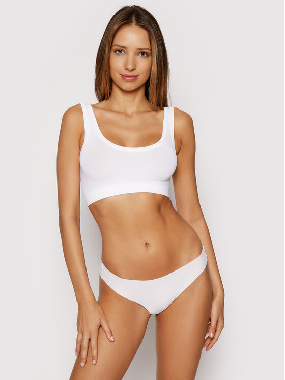 Hanro Hanro Chilot tanga 1225 Alb