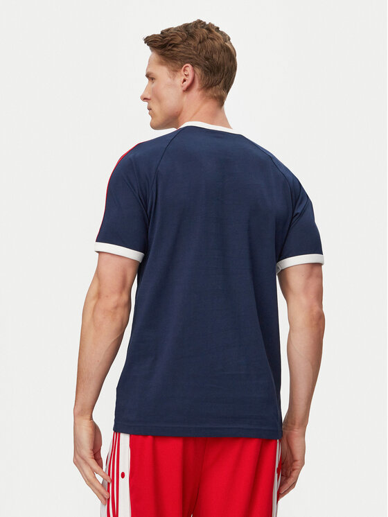 adidas adidas Tricou 3-Stripes KC8636 Bleumarin Regular Fit