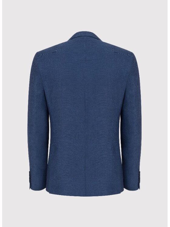 Pako Lorente Pako Lorente Marynarka P25SF-3X-005 Granatowy Slim Fit