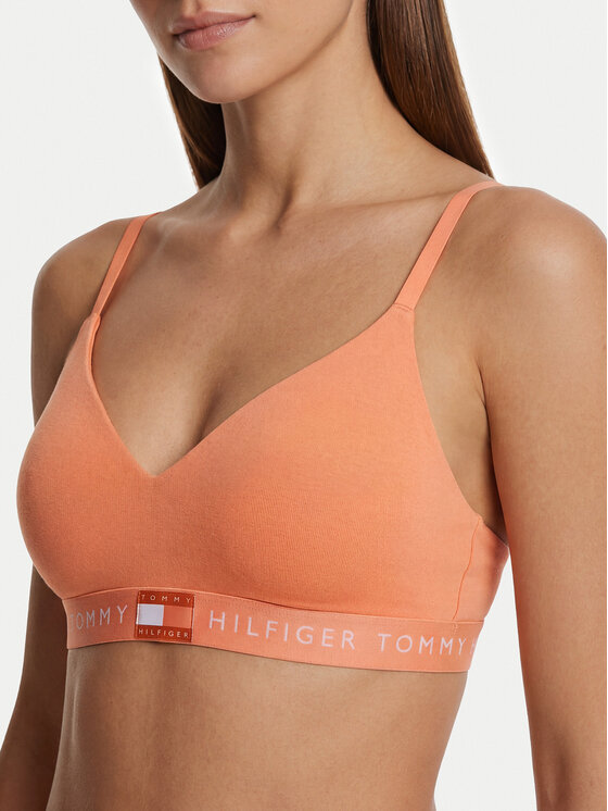 Tommy Hilfiger Tommy Hilfiger Bralette-BH Heritage Moulded Push-Up Bralette UW0UW05715 Orange