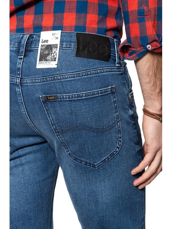 Lee Lee Jeans DAREN ZIP FLY Blu Straight Fit