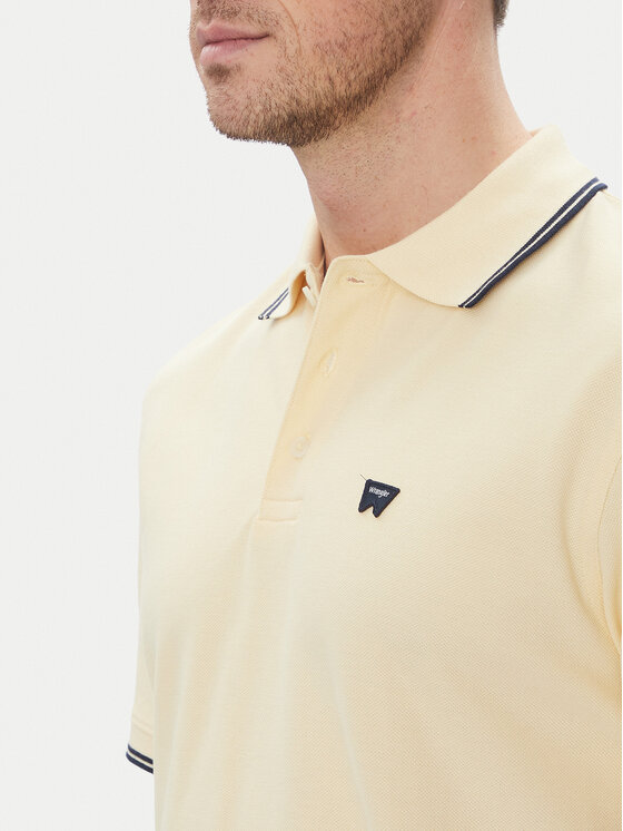 Wrangler Wrangler Pólóing 112362826 Sárga Regular Fit