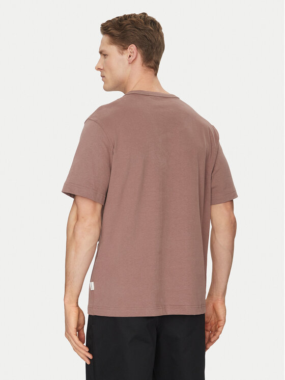 Jack&Jones Jack&Jones Majica Boston 12272968 Rjava Relaxed Fit