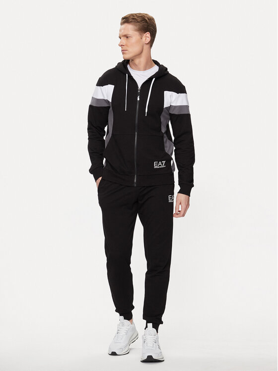 EA7 Emporio Armani EA7 Emporio Armani Jogginganzug 3DPV10 PJLIZ 1200 Schwarz Regular Fit