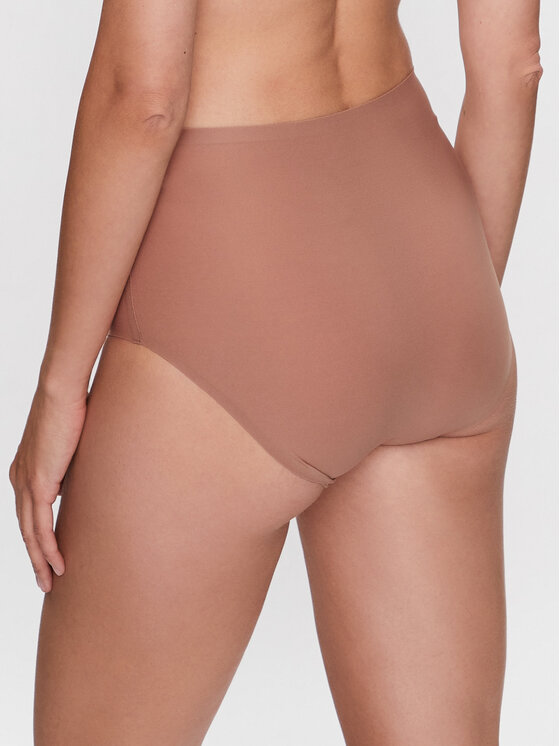 Chantelle Chantelle Mutande classiche a vita alta Soft Stretch C26470 Marrone