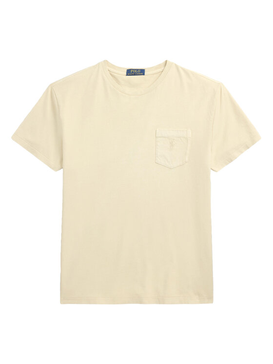 Polo Ralph Lauren Polo Ralph Lauren Póló 710969628007 Bézs Custom Slim Fit
