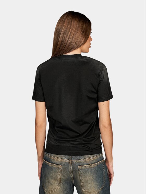 MADE BY SOCIETY MADE BY SOCIETY T-Shirt EVENT - T27362 Czarny Basic Fit