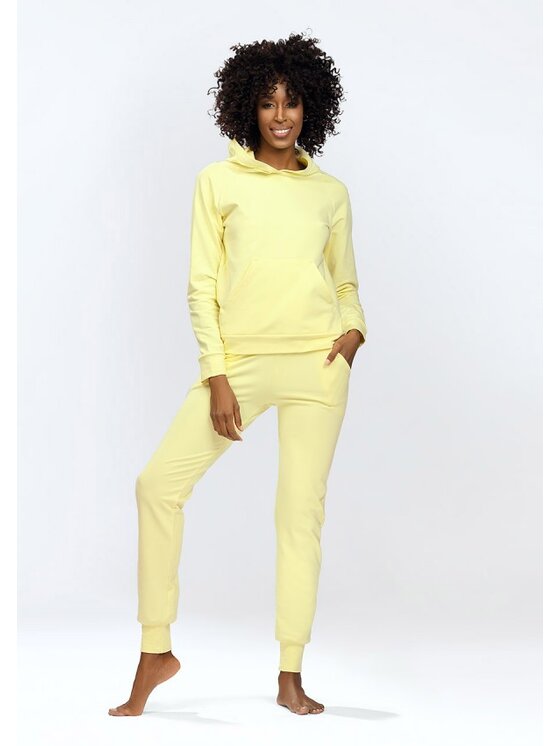 DKaren Sport DKaren Sport Dres Seattle Żółty Slim Fit