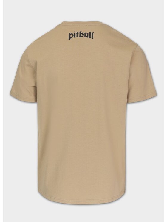 PITBULL PITBULL T-Shirt O'SIDE Beżowy Regular Fit