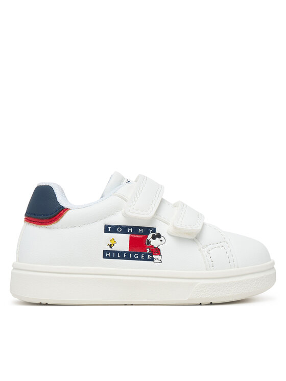Tommy Hilfiger Tommy Hilfiger Laisvalaikio batai Hector T1X9-35320-1355 M Balta