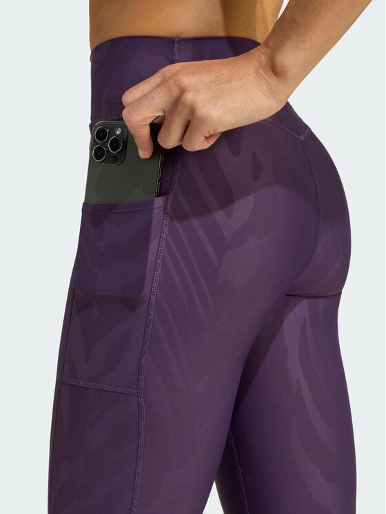 adidas adidas Legginsy 154909 Fioletowy Fitted Fit