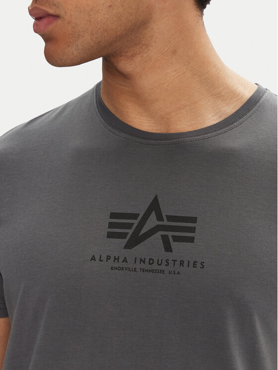 Alpha Industries Alpha Industries T-Shirt Basic 118533 Černá Regular Fit