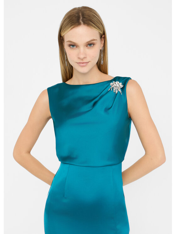 Liu Jo Liu Jo Vestito da giorno CF5335T2956X0215 Verde Regular Fit