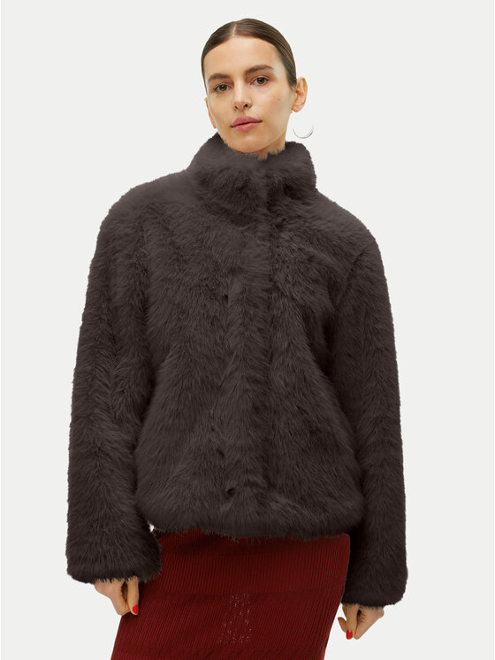 Vero Moda Vero Moda Kožušina Monroe 10315328 Hnedá Regular Fit