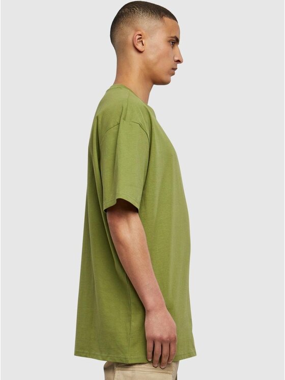 Urban Classics Urban Classics T-Shirt Koszulka Oversize Męska Oliwkowa Urban Classics TB1778 4XL Zielony Oversize