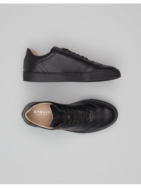 Borgio Borgio Sneakersy F502_czarne Czarny
