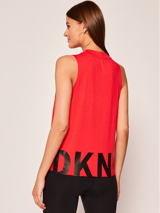 DKNY Sport Top DP0T7194 Roșu Regular Fit Modivo.ro