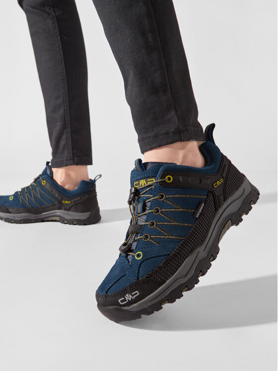 CMP CMP Bakancs Kids Rigel Low Trekking Shoes Wp 3Q13244 Sötétkék